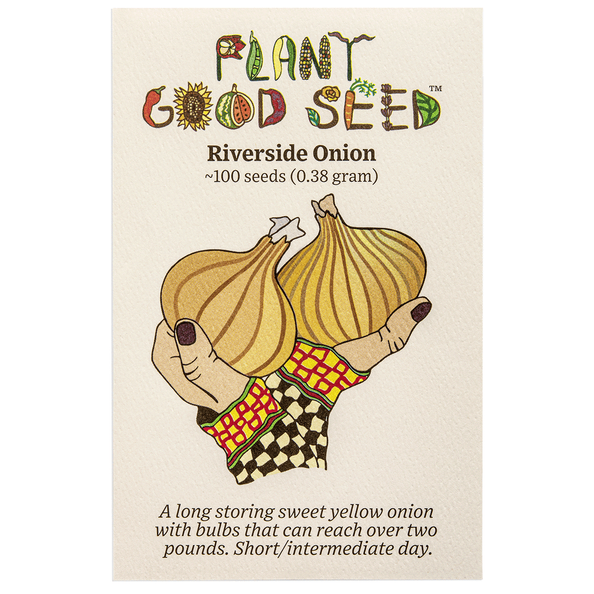 Riverside Onion seed packet
