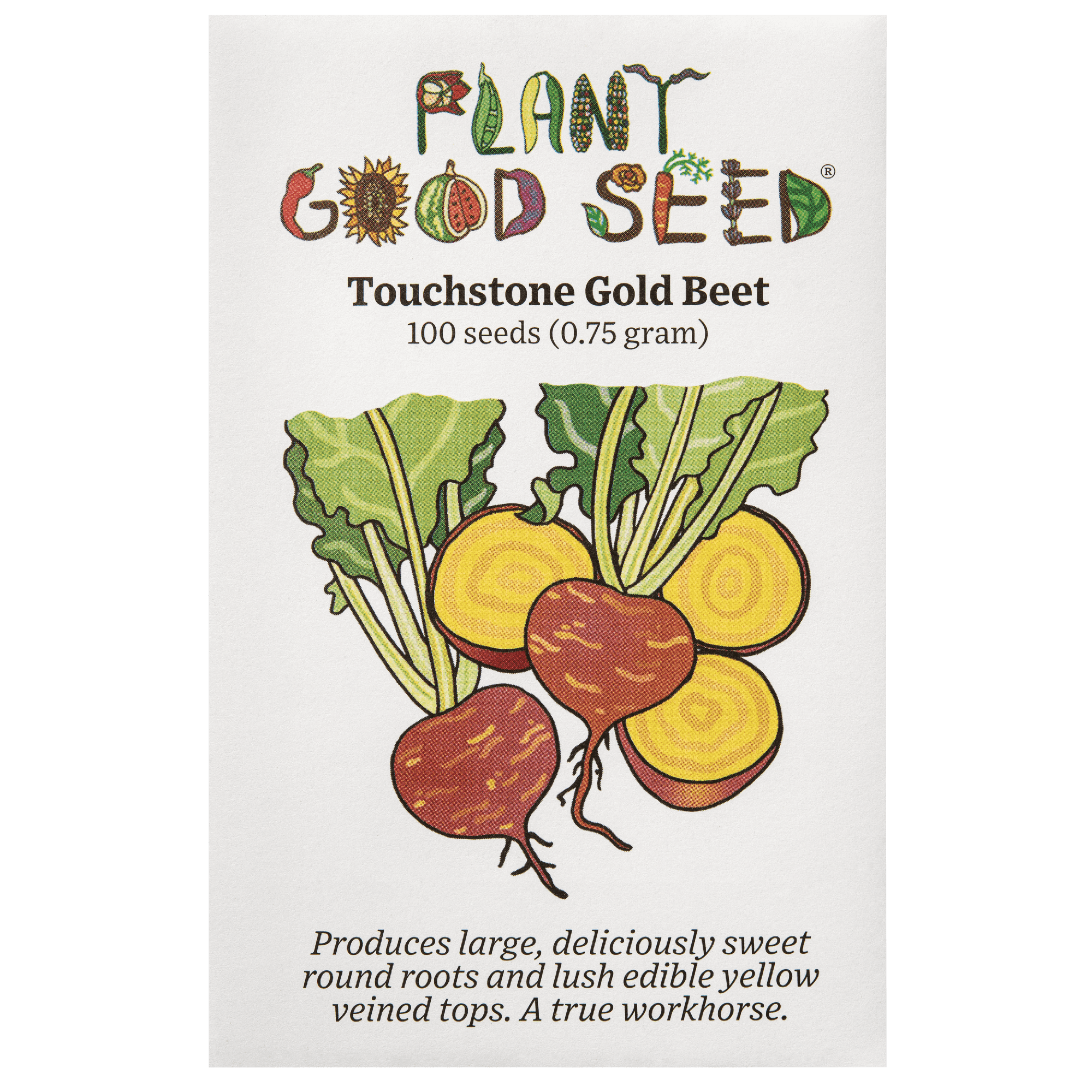 beetroot plant seeds Assorted Vegetable Seeds Touchstone Gold Beet