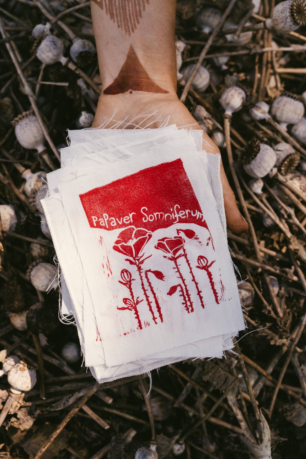 Block Print Plant Patches!