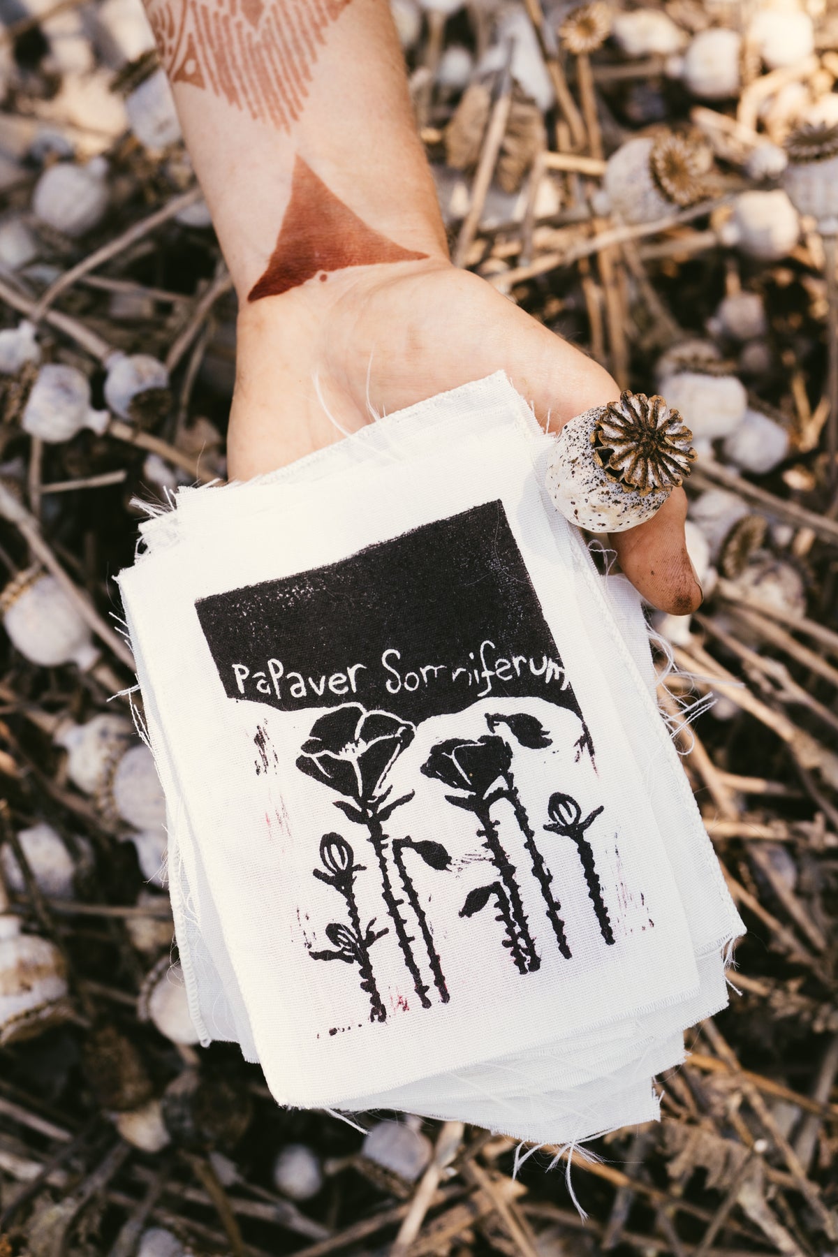 Block Print Plant Patches!
