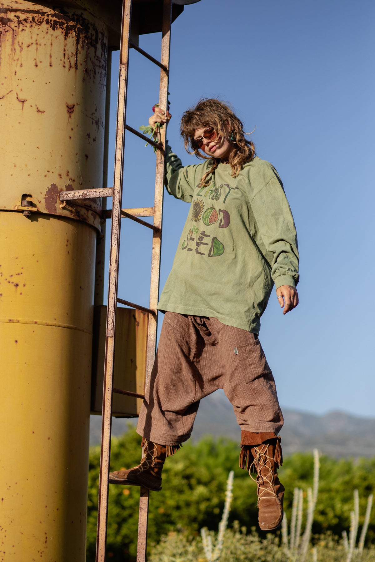Plant Good Seed x Berbo Long Sleeve Logo Shirt