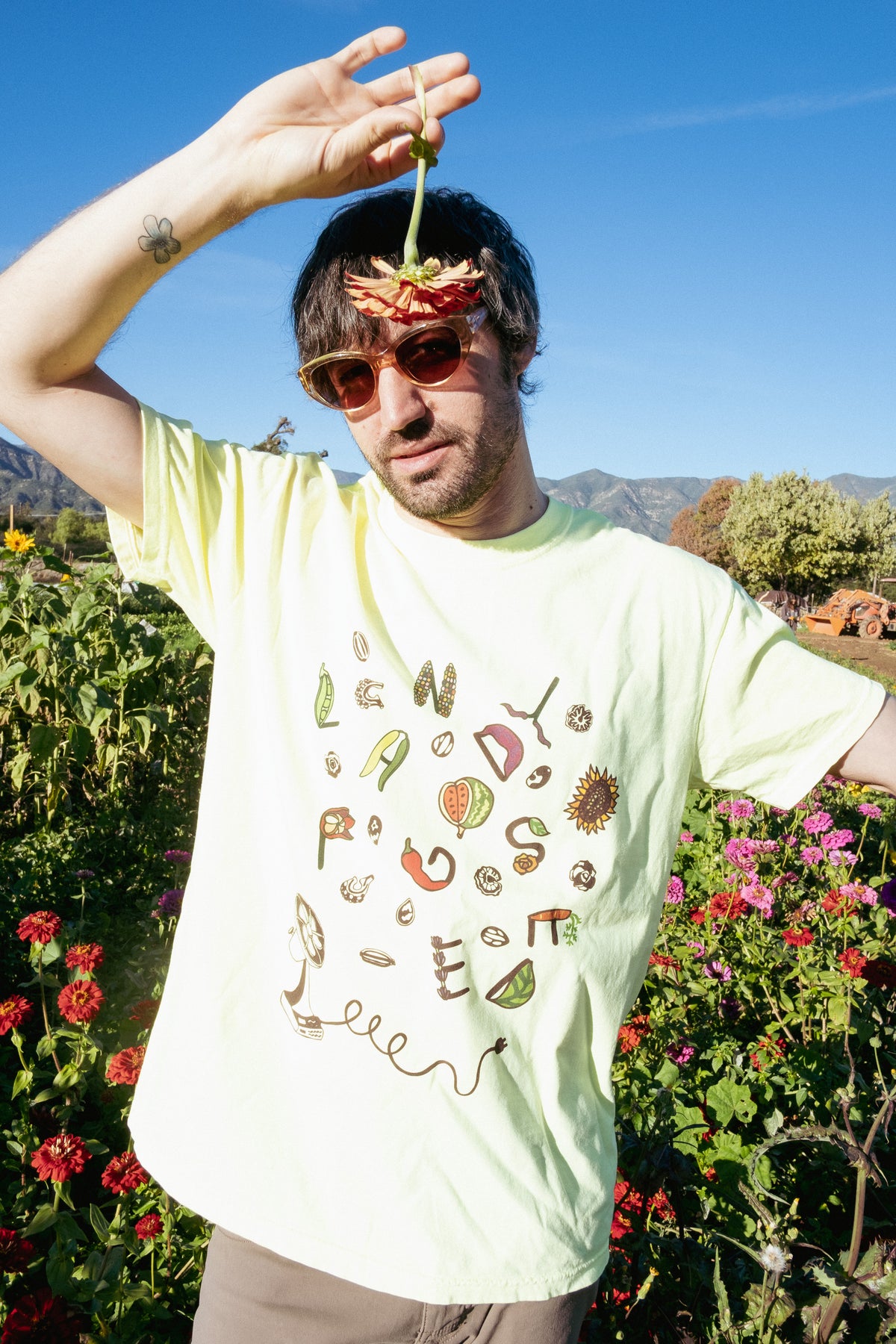 Plant Good Seed Scattered Logo Tee