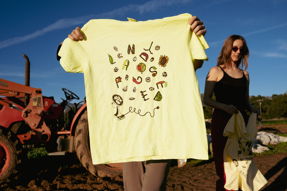 Plant Good Seed Scattered Logo Tee