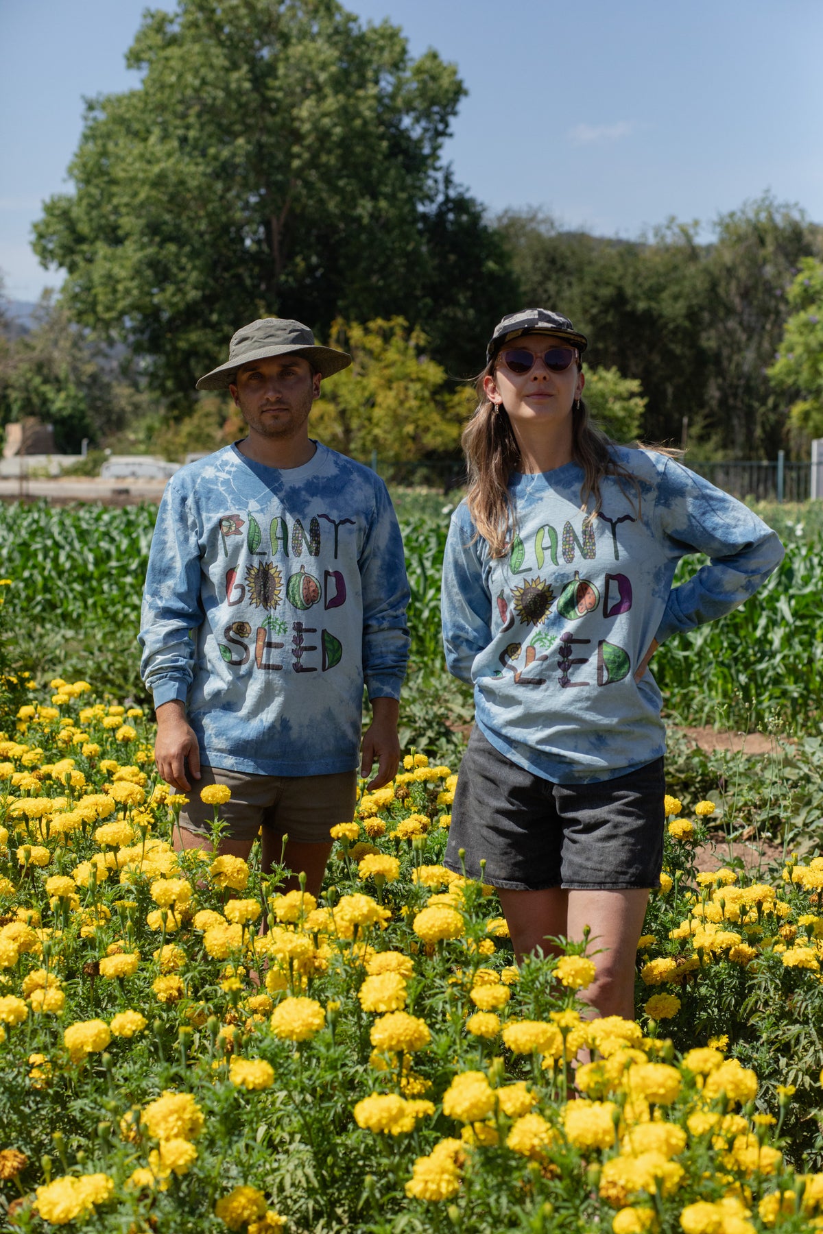 Plant Good Seed x Ride or Dye Long Sleeve Logo Shirt