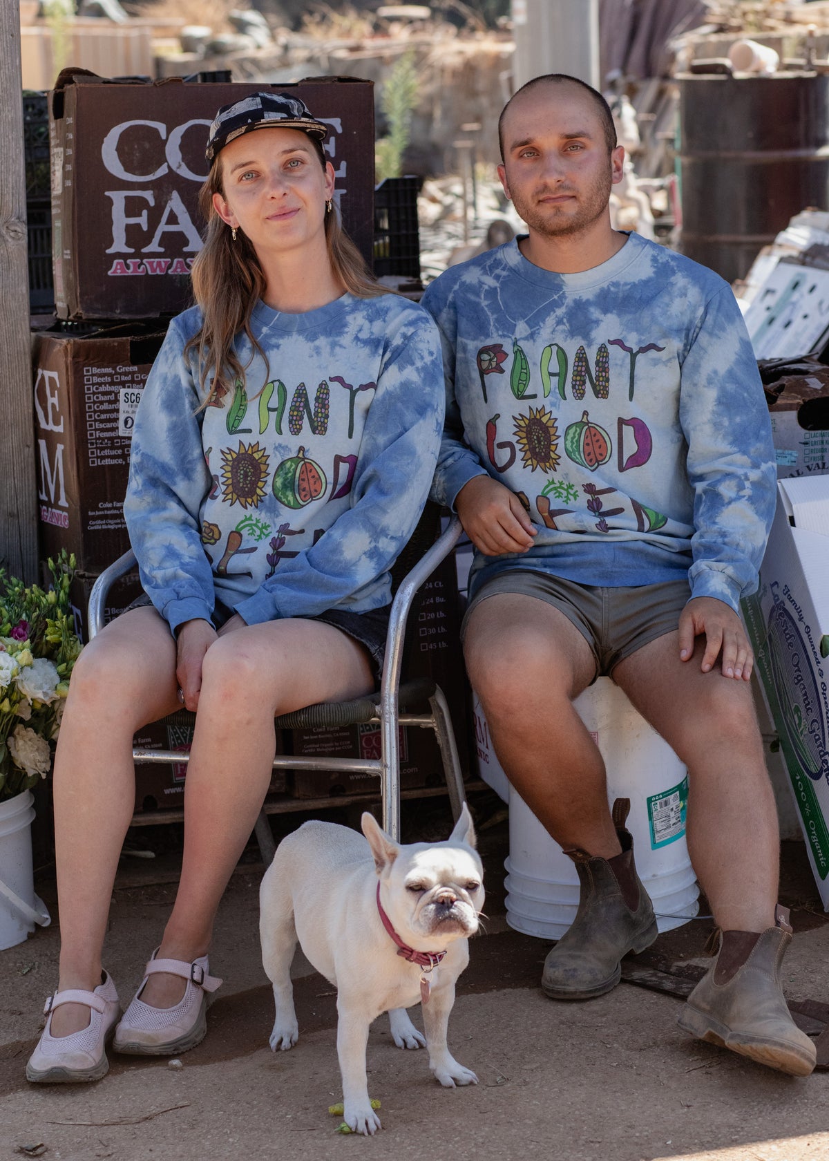 Plant Good Seed x Ride or Dye Long Sleeve Logo Shirt