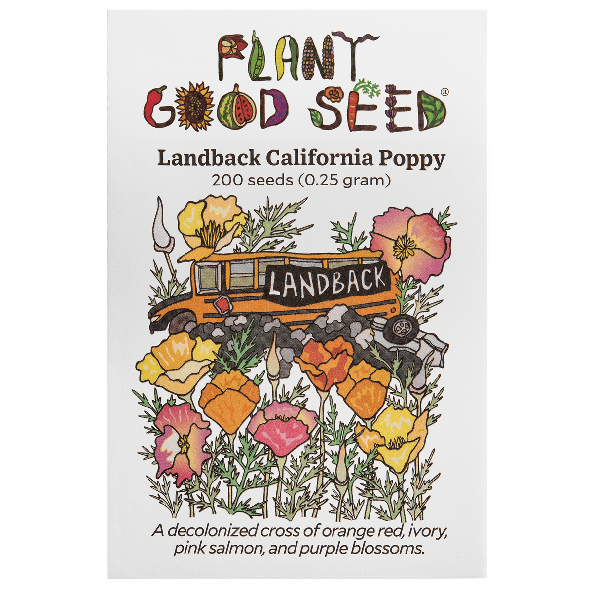 Landback California Poppy Mix