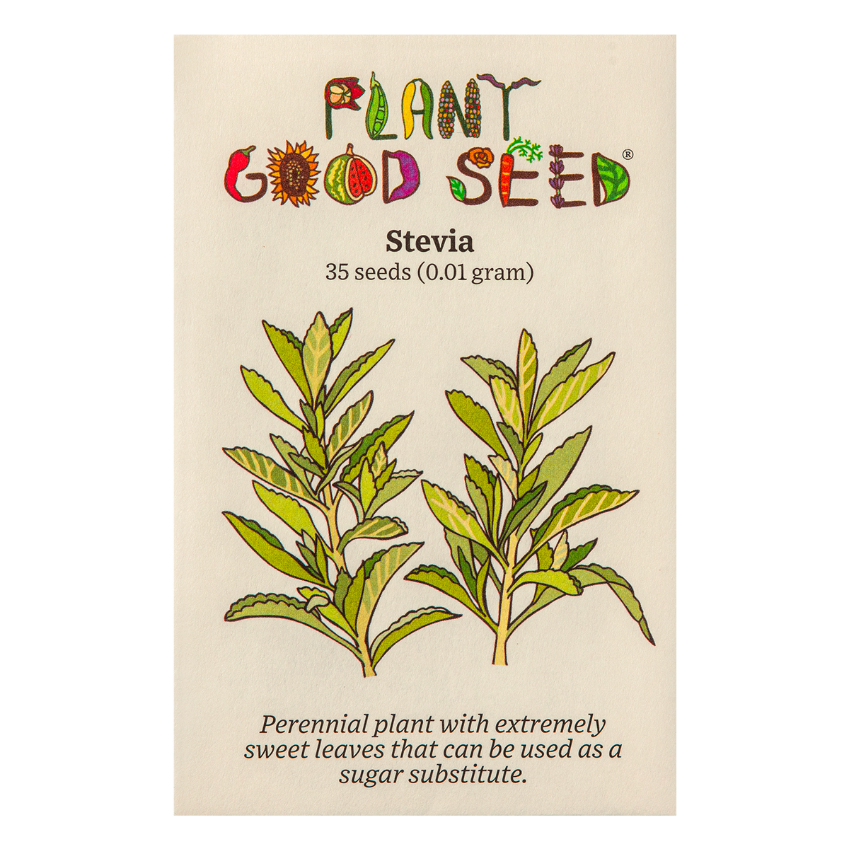 Stevia Seed Packet Organic Stevia Seeds