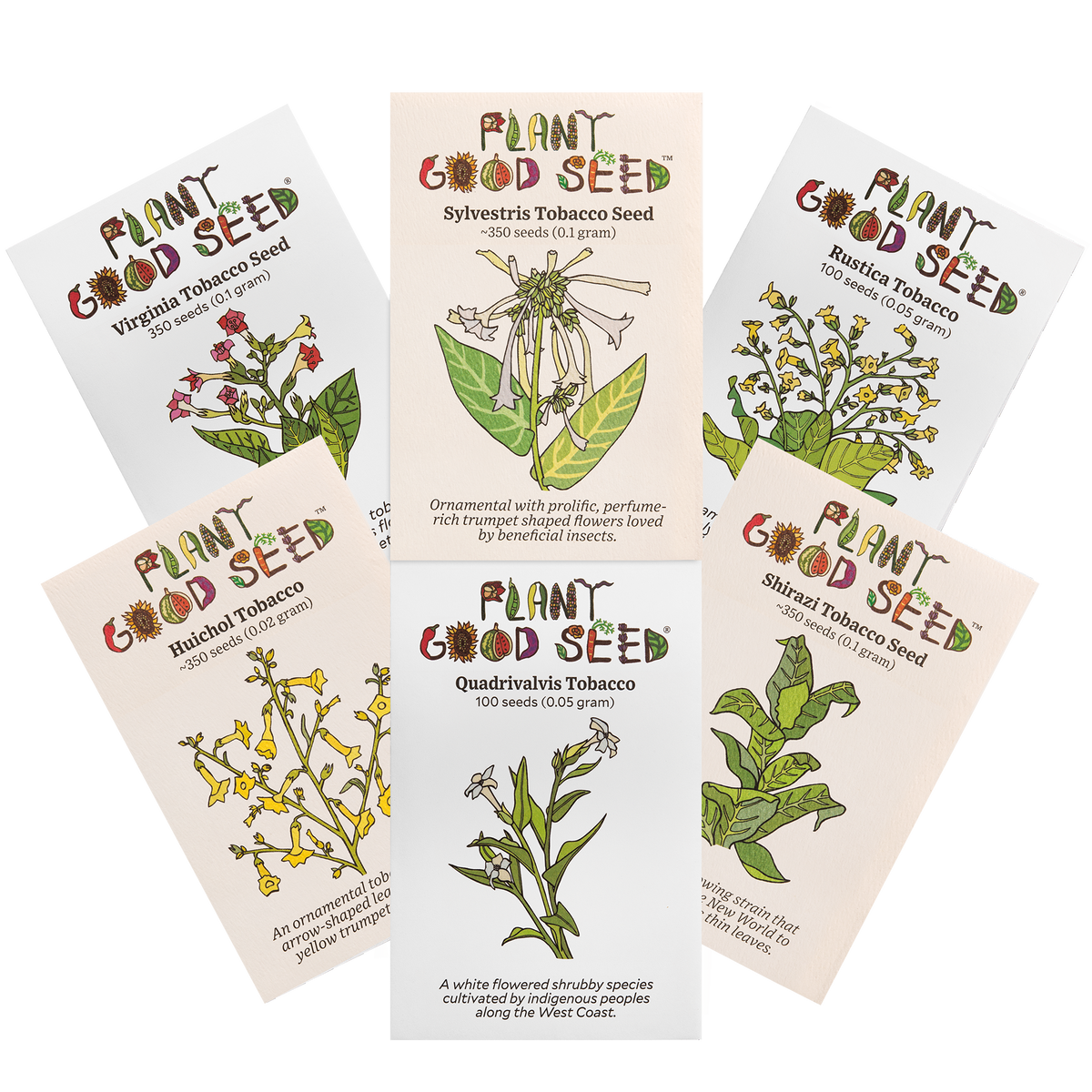 Tobacco Seed Collection - Six Packets