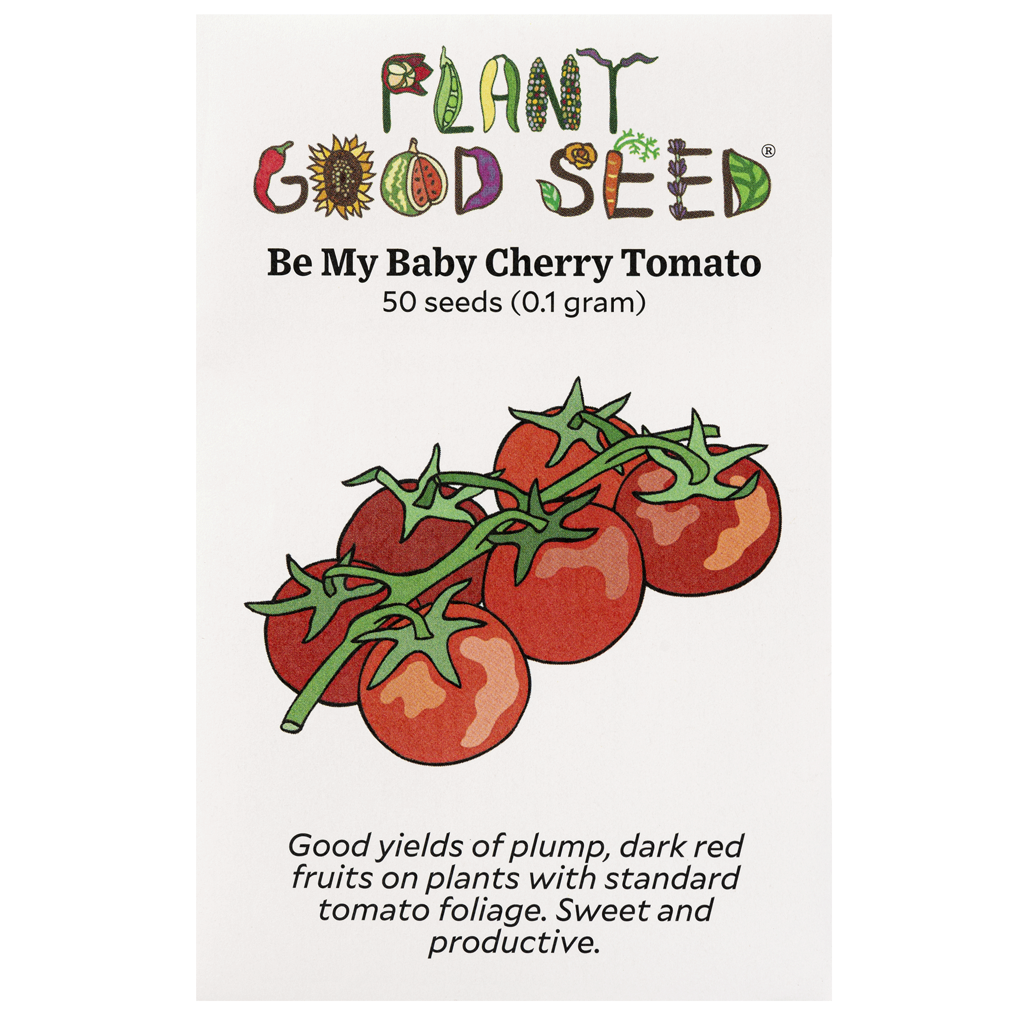 plant my seed Be My Baby Cherry Tomato Seeds