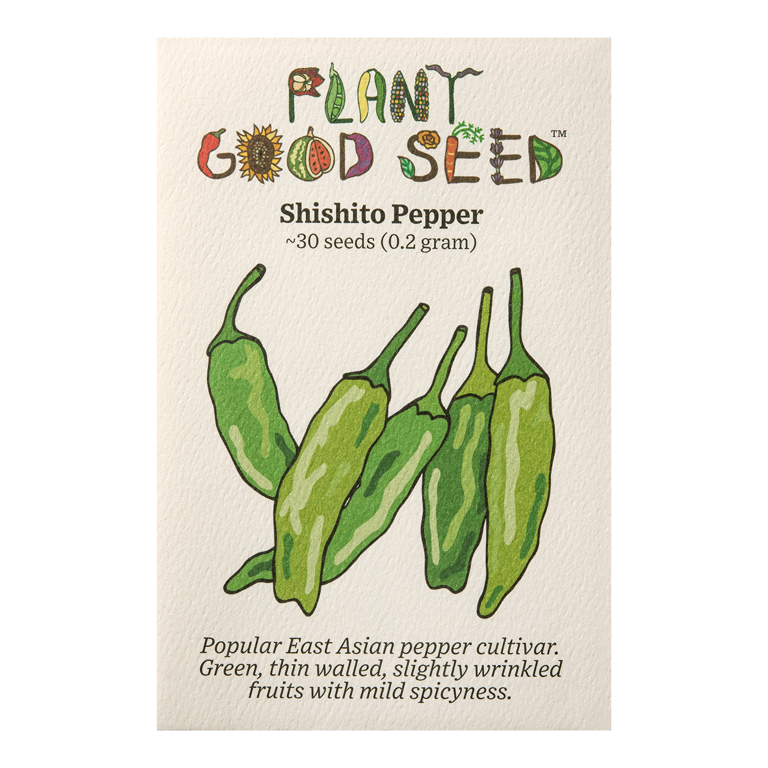 pepper seeds for planting Plant Good Seed Organic Seeds Shishito Pepper
