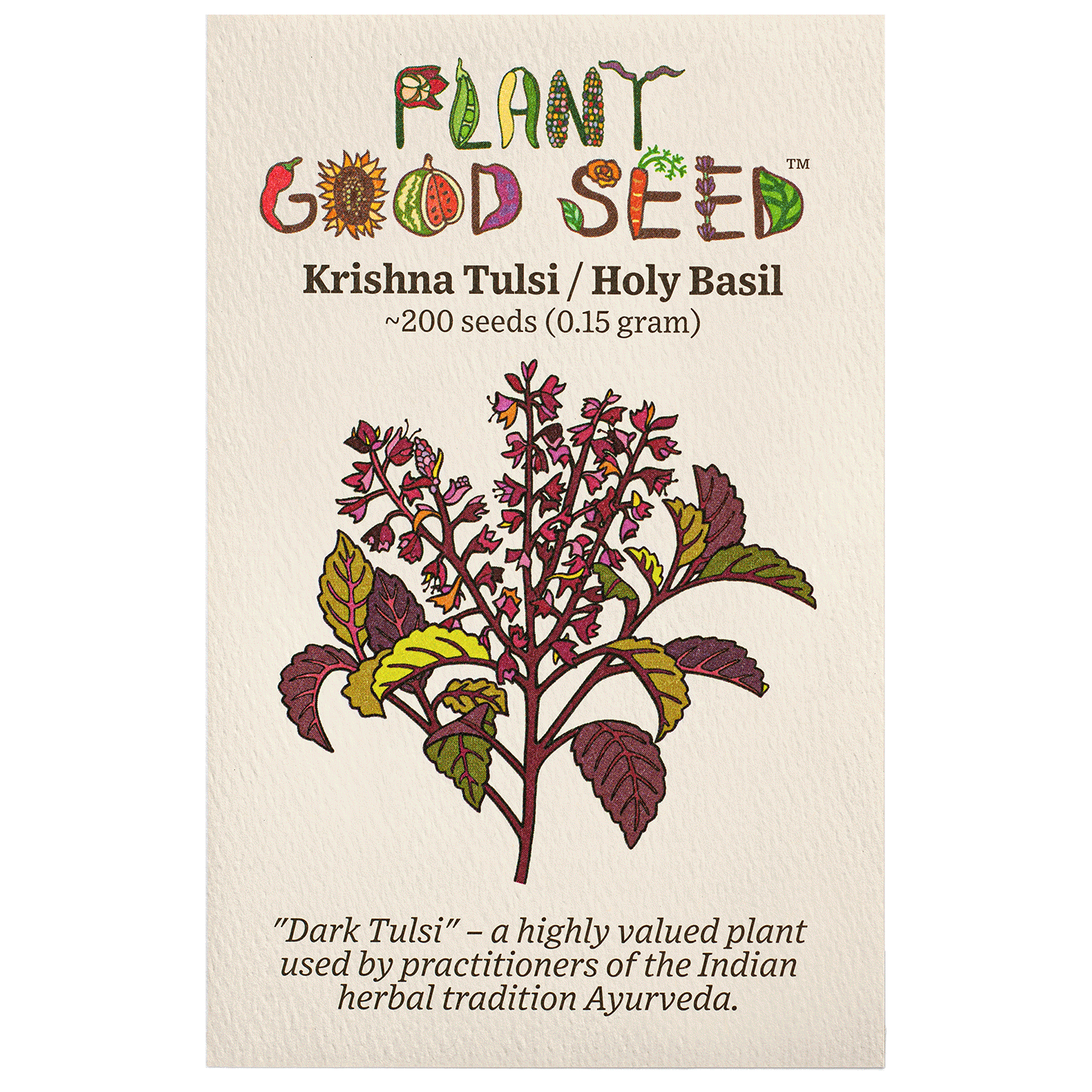 tulasi plant seeds Tulsi / Holy Basil Krishna Seeds
