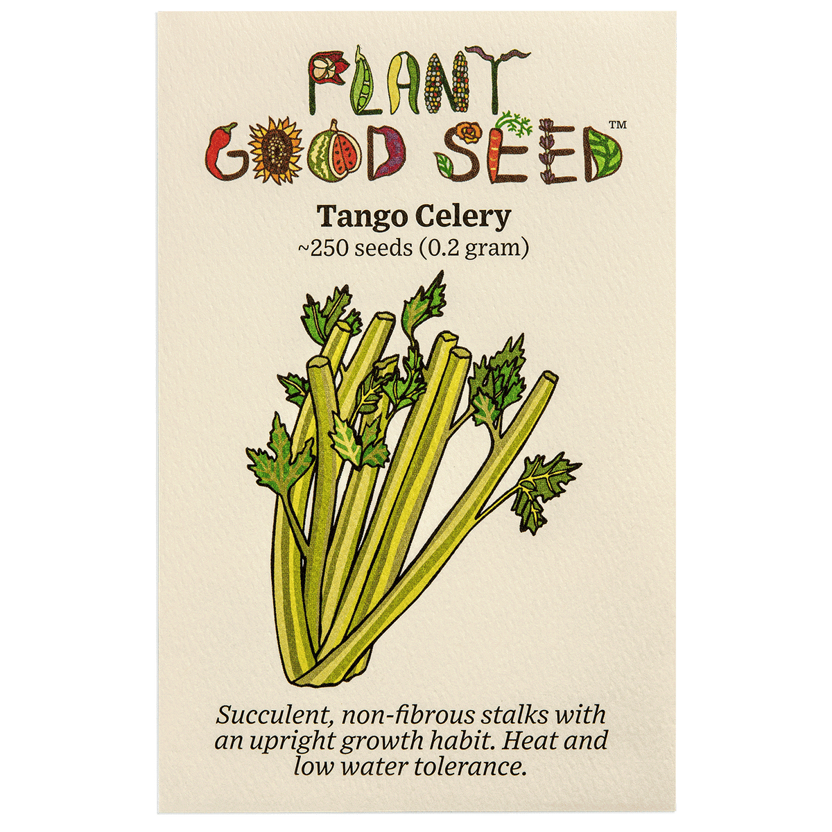 Tango Celery Seed Packet