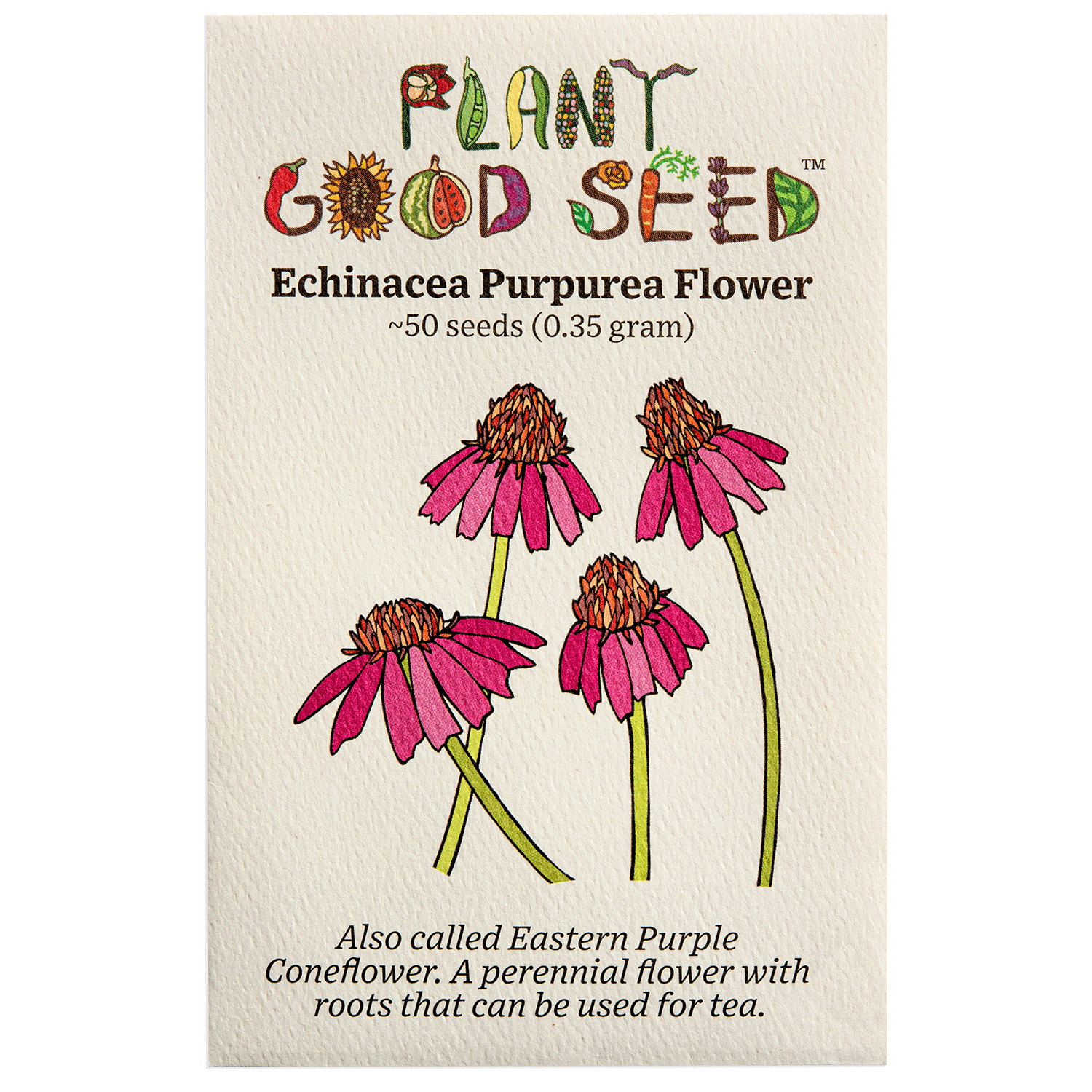 echinacea purpurea seeds for sale Echinacea Purpurea / Eastern Coneflower Seeds BULK: 3,300 Seeds (0.5 ounce), OG