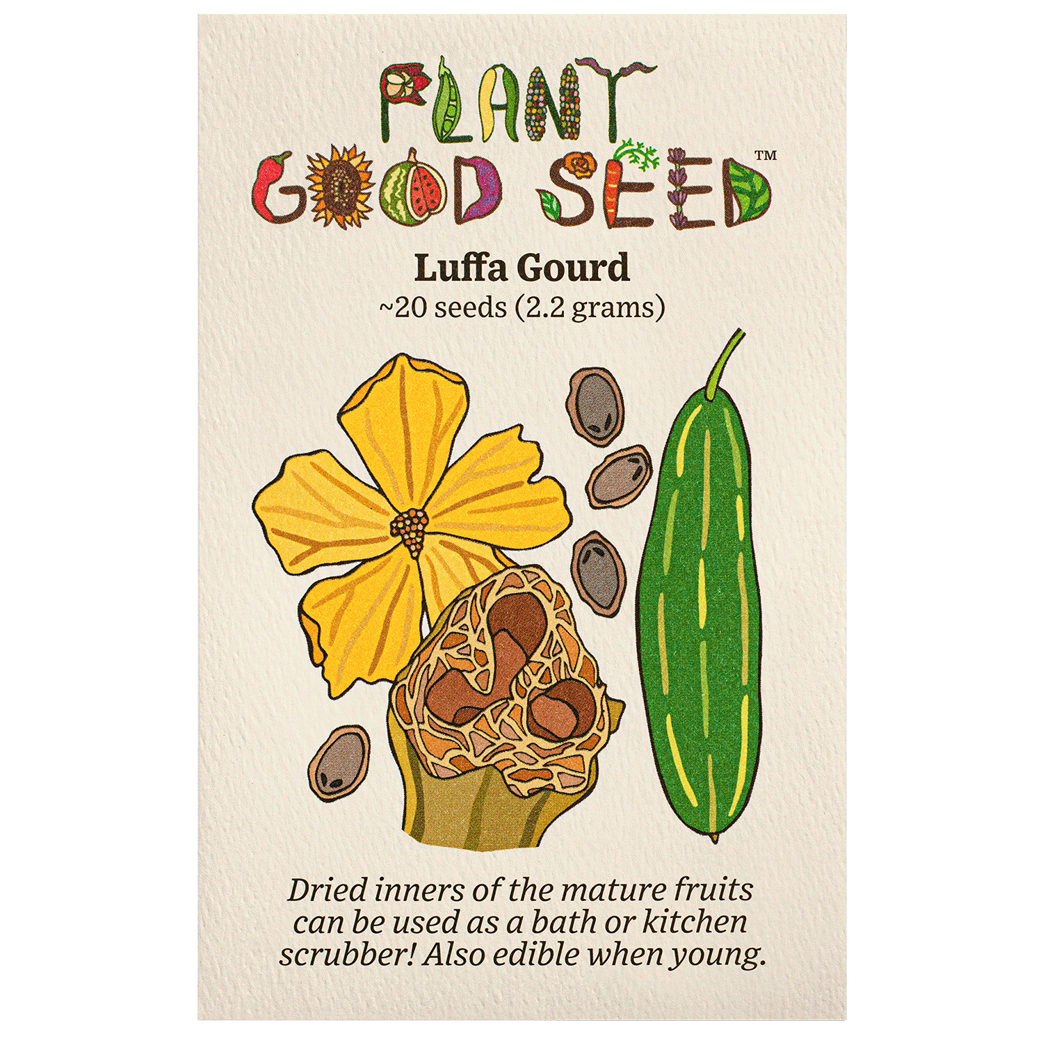 luffa plant seeds Luffa Gourd Seeds