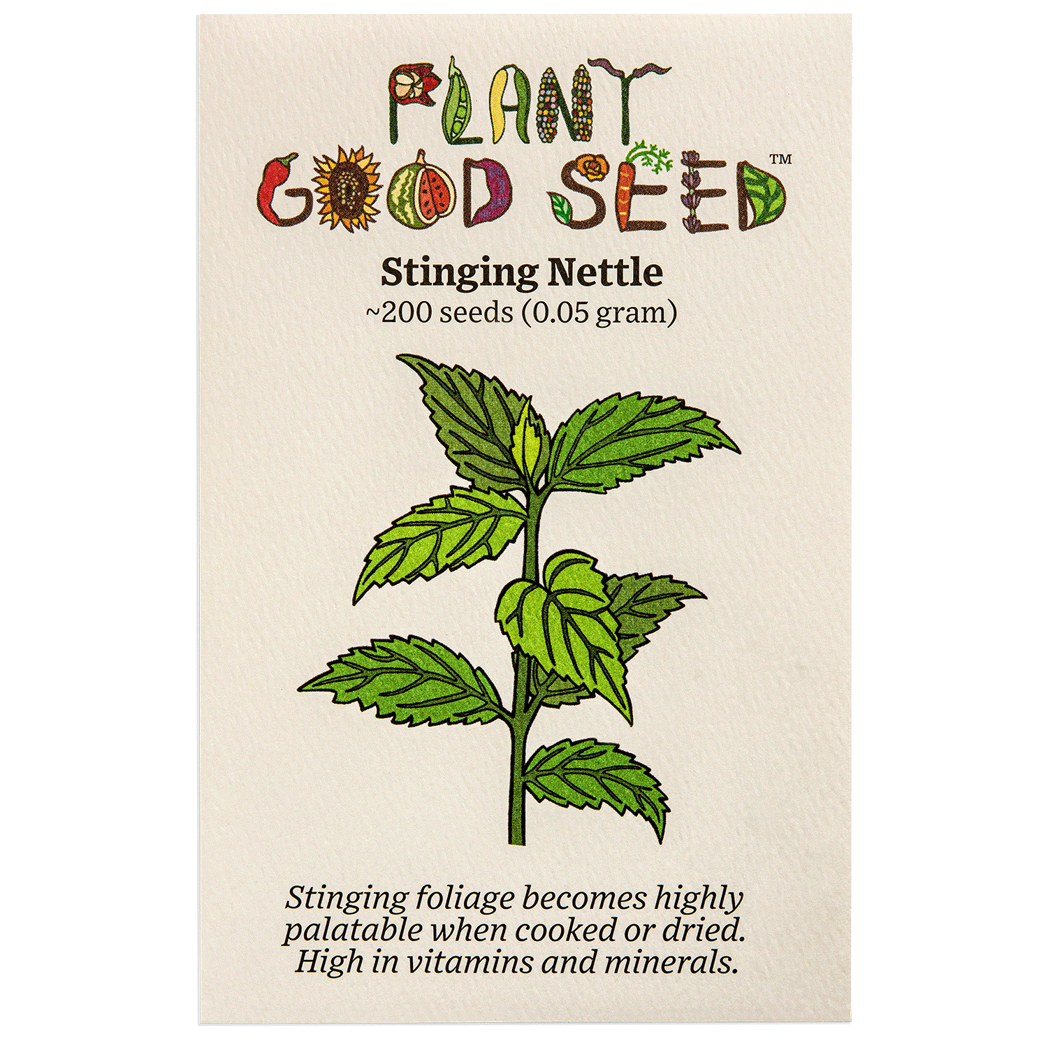 Stinging Nettle Seeds The Plant Good Seed Company