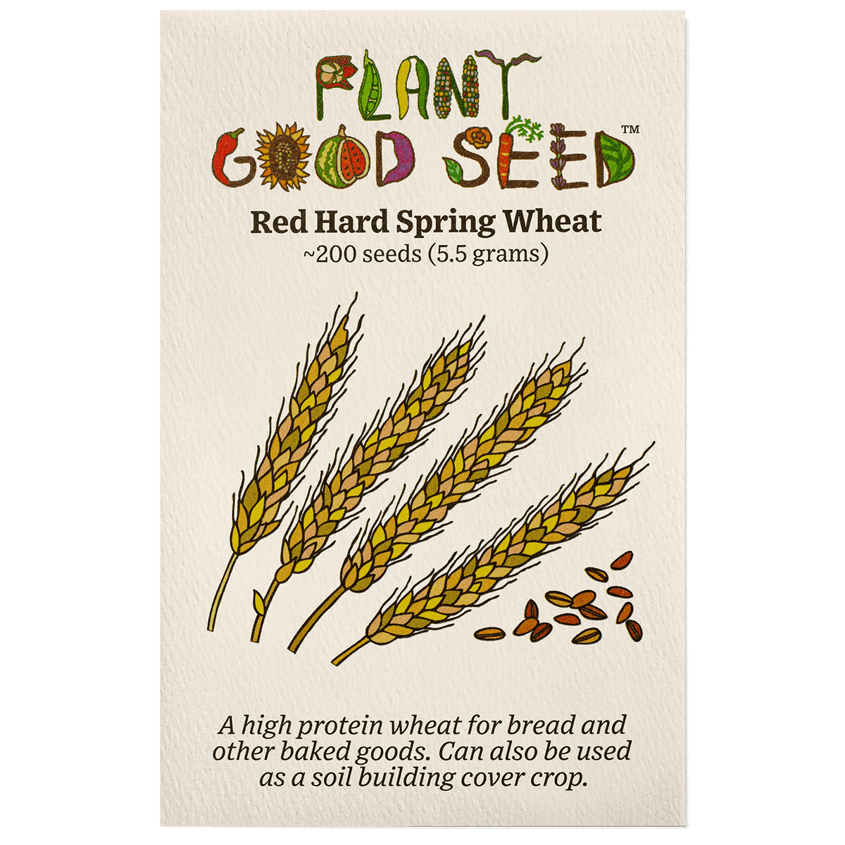 Red Hard Spring Wheat Seeds - The Plant Good Seed Company