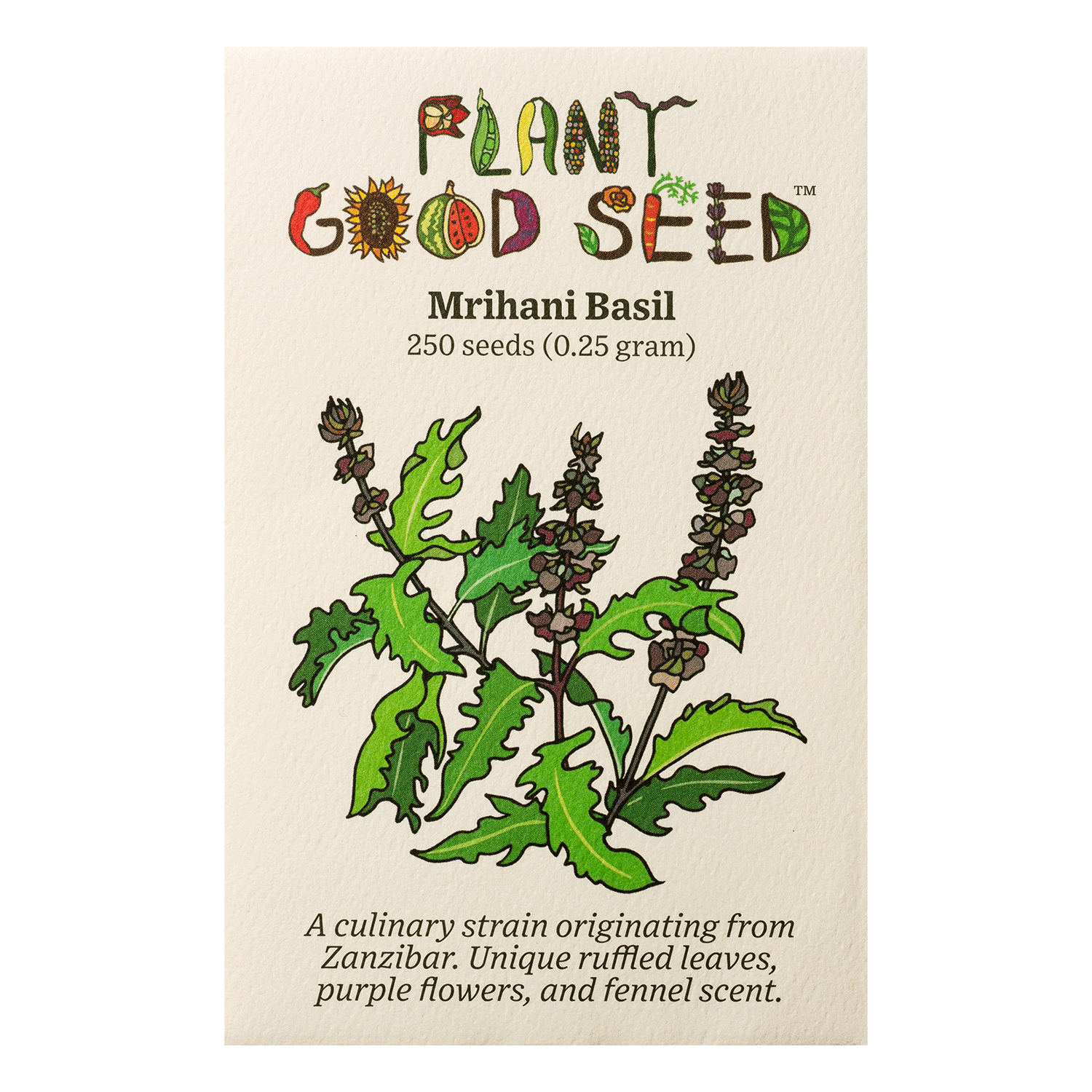 Mrihani Basil Seeds The Plant Good Seed Company