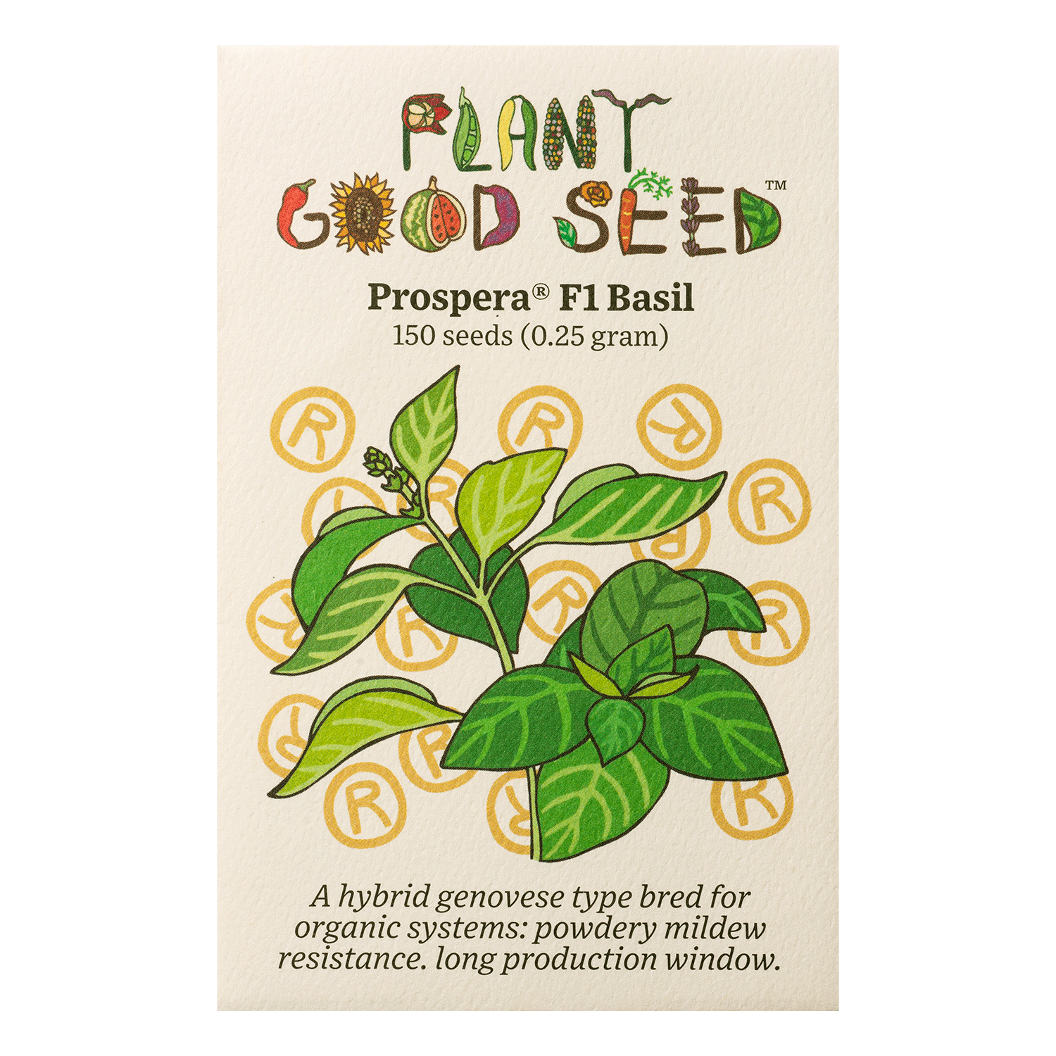 organic basil seeds for planting Prospera® F1 Basil