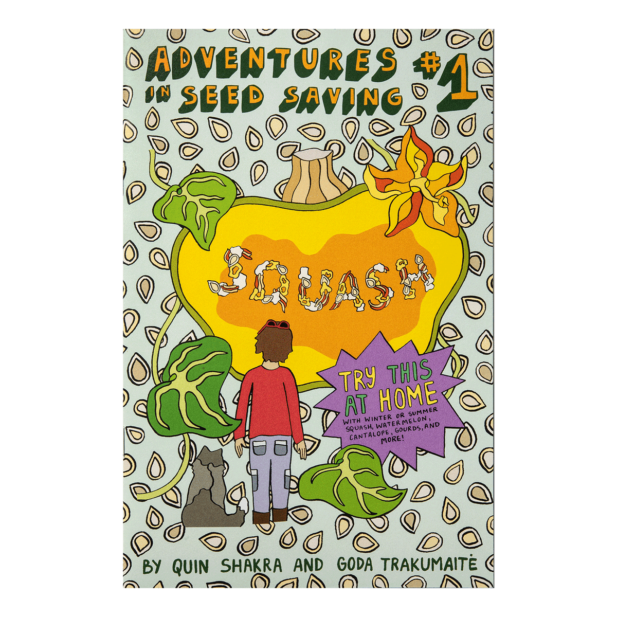 Comic Book: Adventures in Seed Saving #1 : Squash