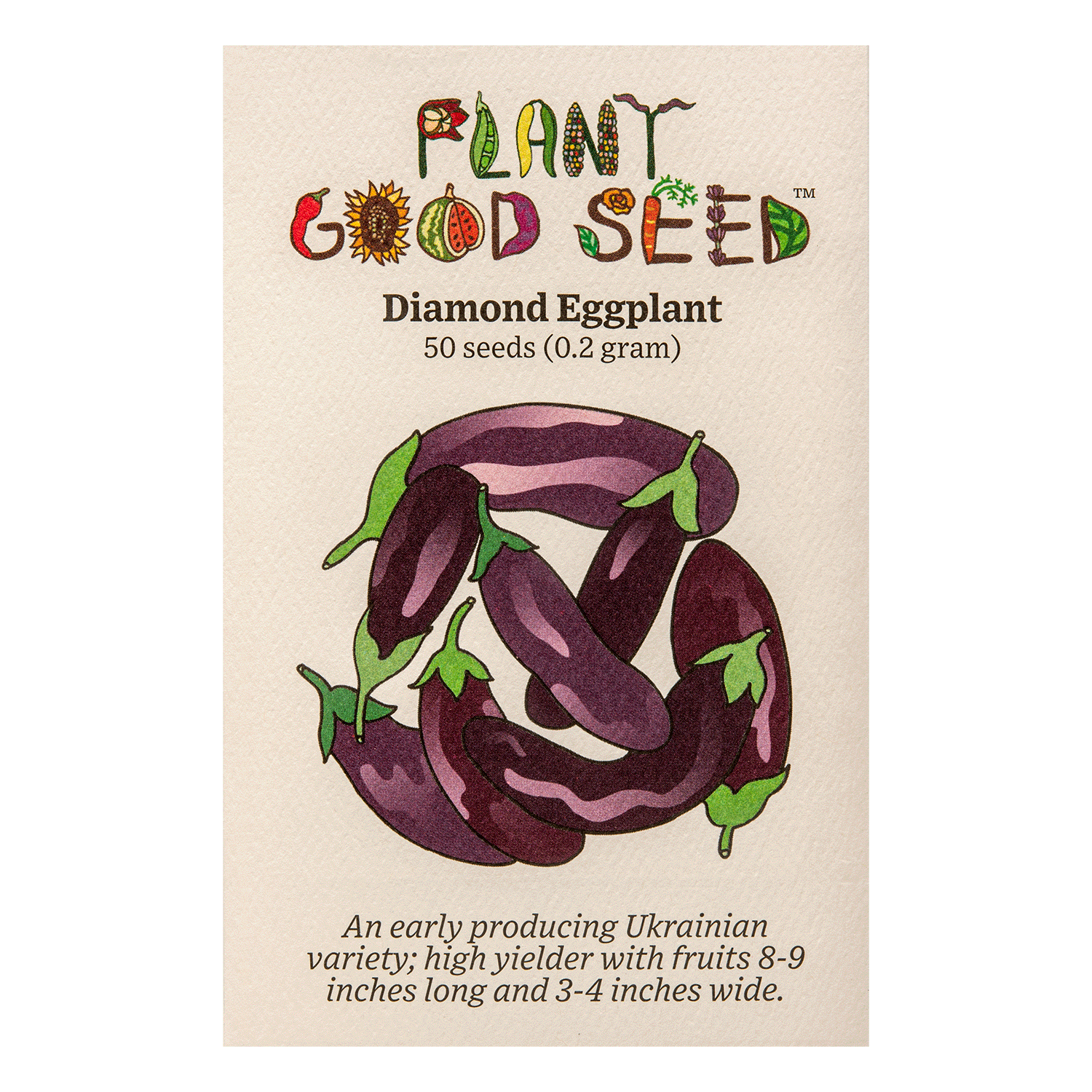 eggplant plant seeds Diamond Eggplant Seeds
