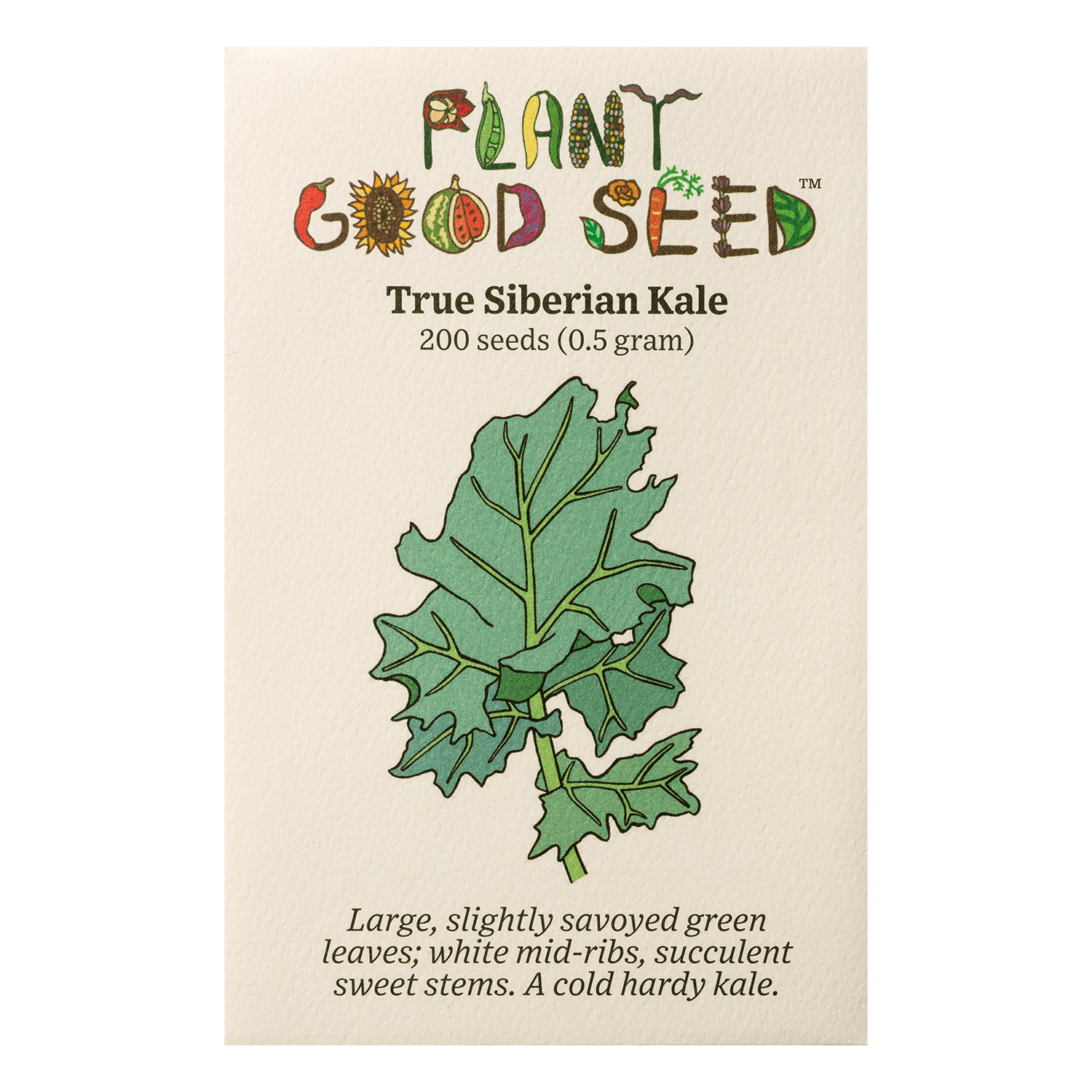 plant kale seeds True Siberian Kale Seeds