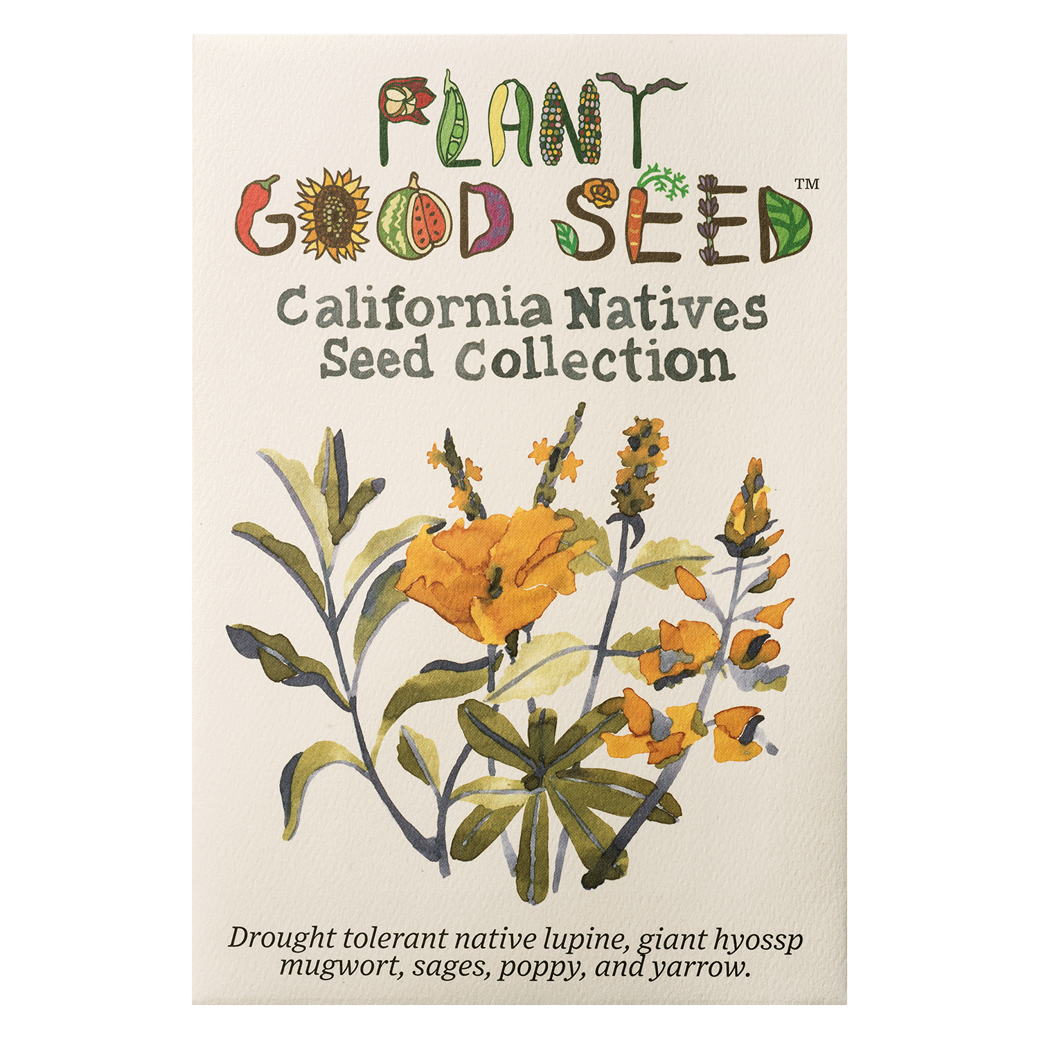 California Natives Seed Collection Eight Packets The Plant Good