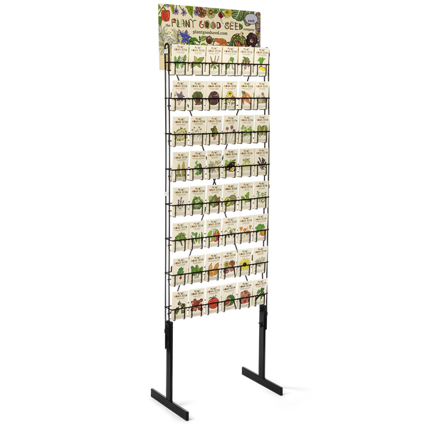 Retail 48 Variety All Metal Seed Rack (Five Packets Each) - The Plant ...