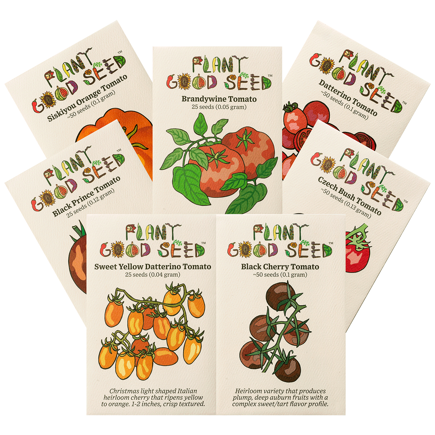 Tomato Seed Collection The Plant Good Seed Company